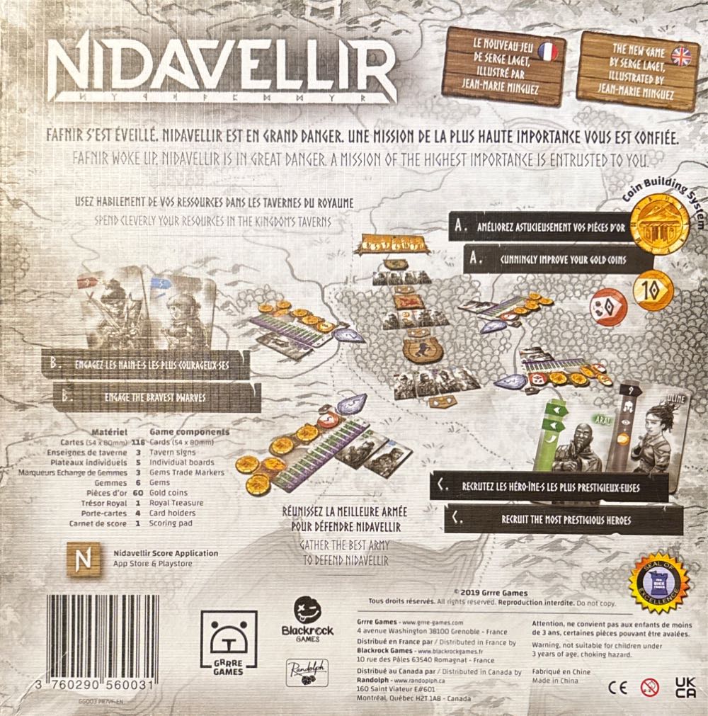 Nidavellir  (2-5) board game collectible [Barcode 3760290560031] - Main Image 3