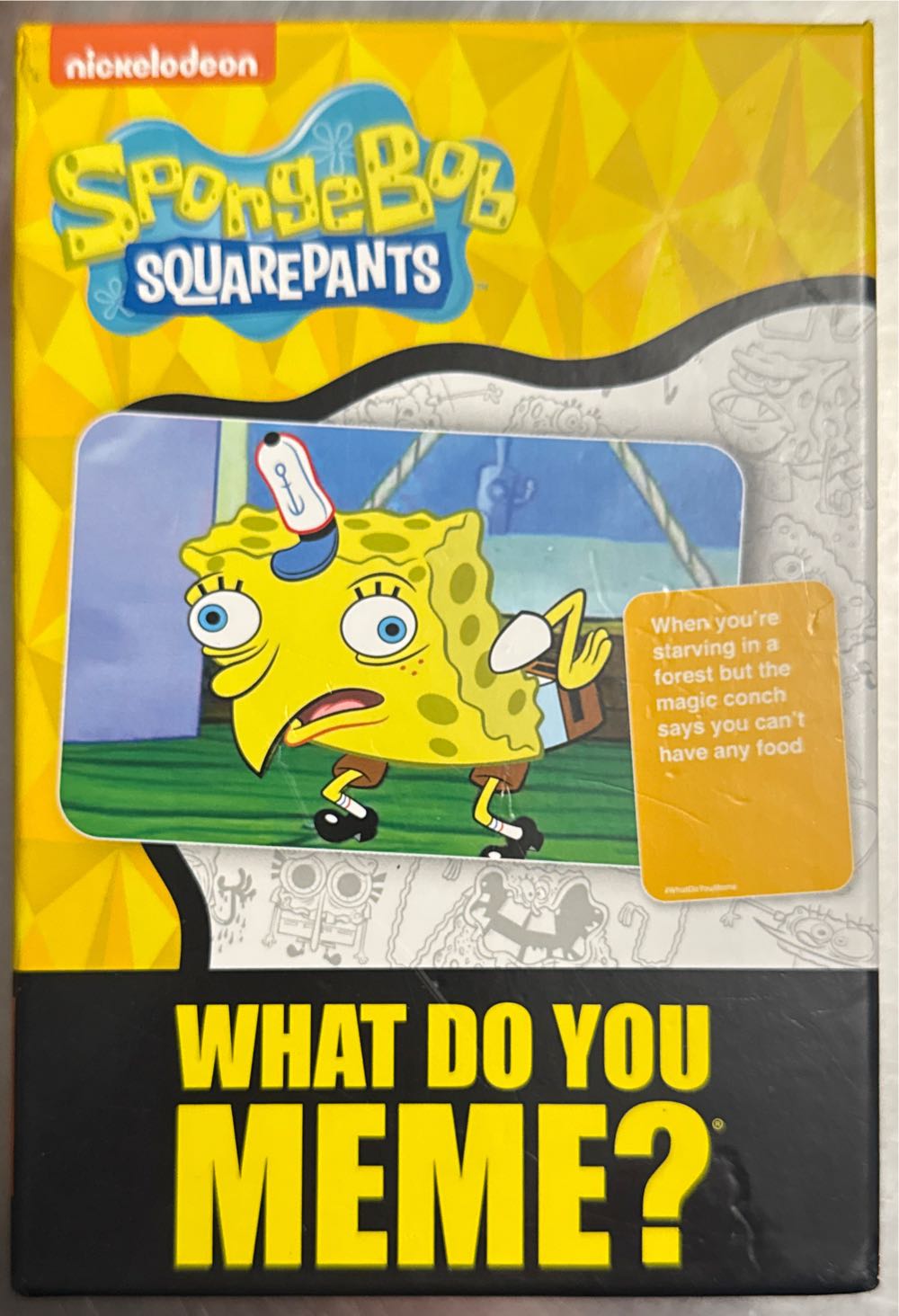 What Do You Meme? SpongeBob SquarePants  (20) board game collectible [Barcode 810816030609] - Main Image 2