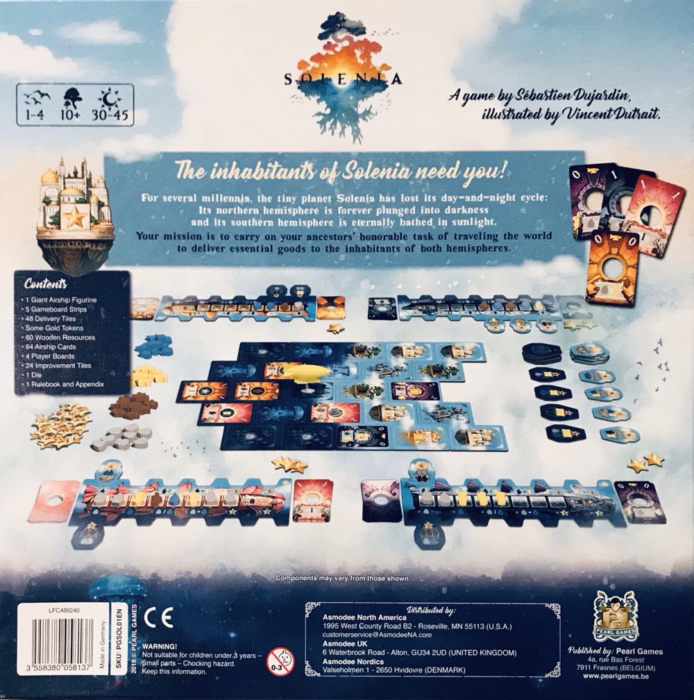 Solenia  (1-4) board game collectible [Barcode 3558380058137] - Main Image 2