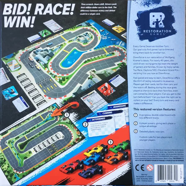 Downforce  (2-6) board game collectible [Barcode 867825000321] - Main Image 2