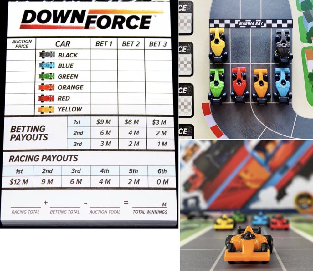 Downforce  (2-6) board game collectible [Barcode 867825000321] - Main Image 3