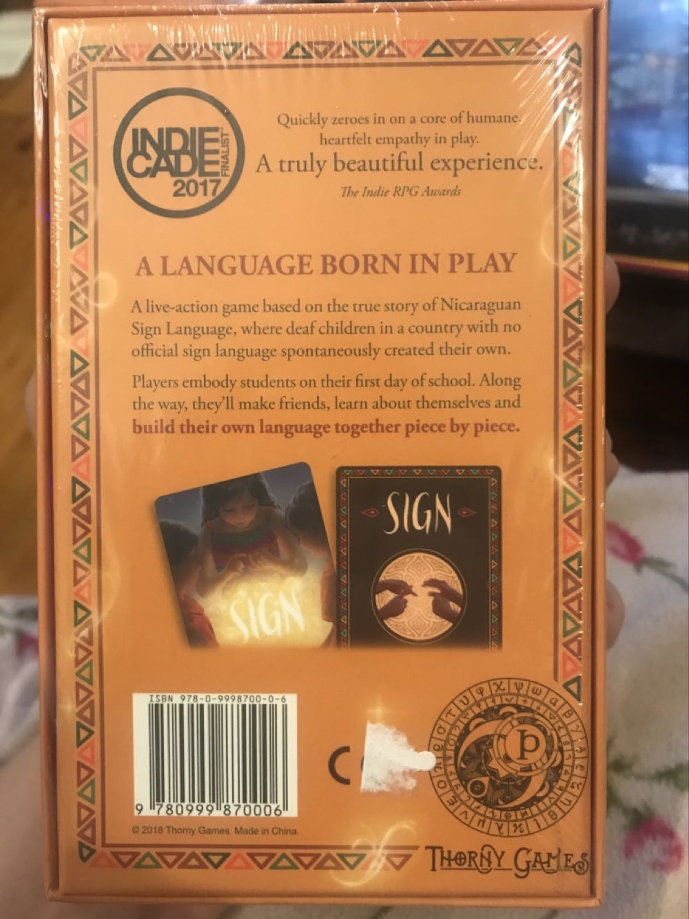 Sign: A Game About Being Misunderstood  (4-7) board game collectible [Barcode 9780999870006] - Main Image 2