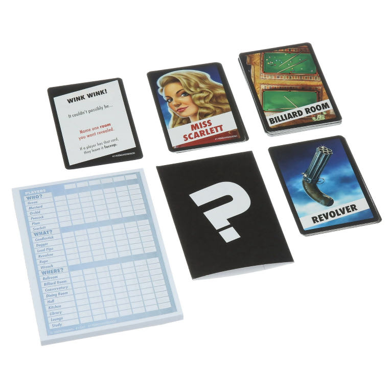 CLUE® (2020) with Activity Sheet (Walmart Exclusive)  (2-6) board game collectible [Barcode 630509976546] - Main Image 3