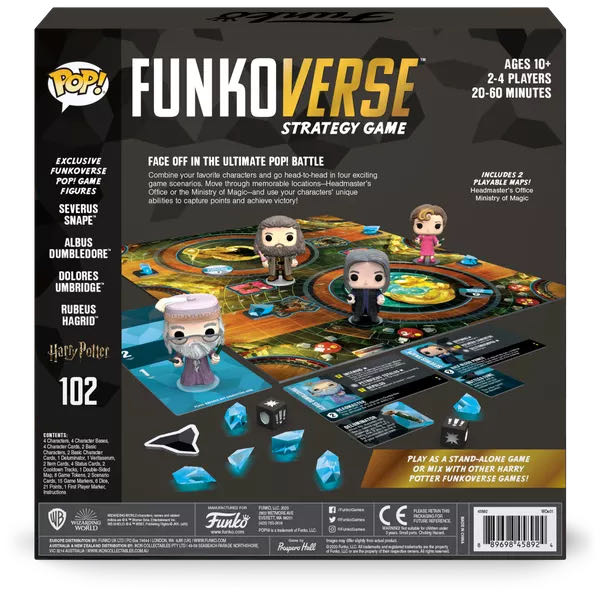 FunkoVerse: Harry Potter 102  (2-4) board game collectible [Barcode 889698458924] - Main Image 2