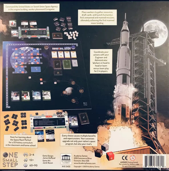 One Small Step  (2-4) board game collectible [Barcode 752830715394] - Main Image 2