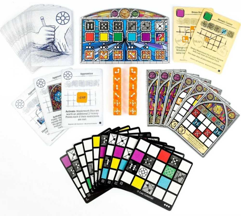 Sagrada: Life  (1 - 4) board game collectible [Barcode 728028465334] - Main Image 3