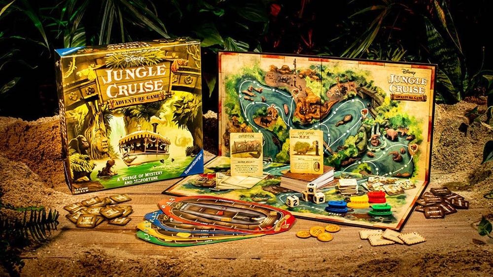 Disney: Jungle Cruise Adventure Game  (2-4) board game collectible [Barcode 810558018989] - Main Image 3