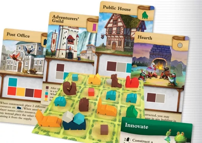 Tiny Towns: Villagers Expansion  (1-6) board game collectible [Barcode 729220070739] - Main Image 3