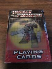 Transformers Playing Cards  board game collectible [Barcode 073854007211] - Main Image 1