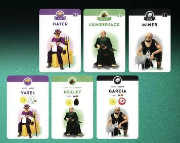 Villagers: Dice Tower Promo  (1-5) board game collectible - Main Image 3