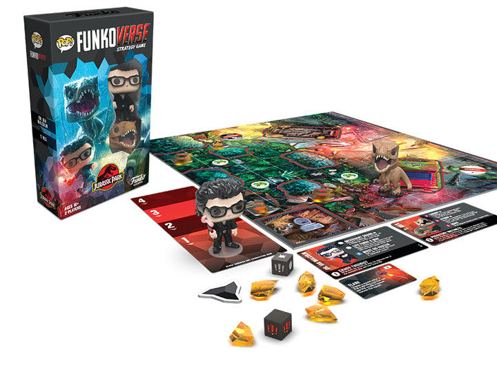 FunkoVerse: Jurassic Park Expansion  (2) board game collectible [Barcode 889698458894] - Main Image 2
