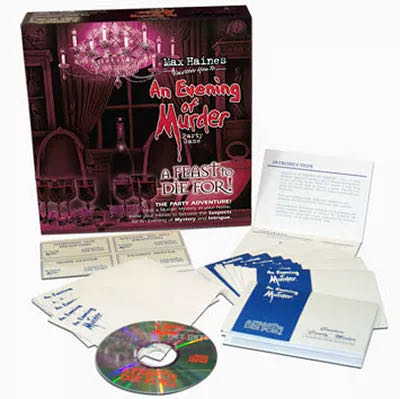 Evening Of Mystery: A Feast To Die For  (8) board game collectible [Barcode 686141210104] - Main Image 2