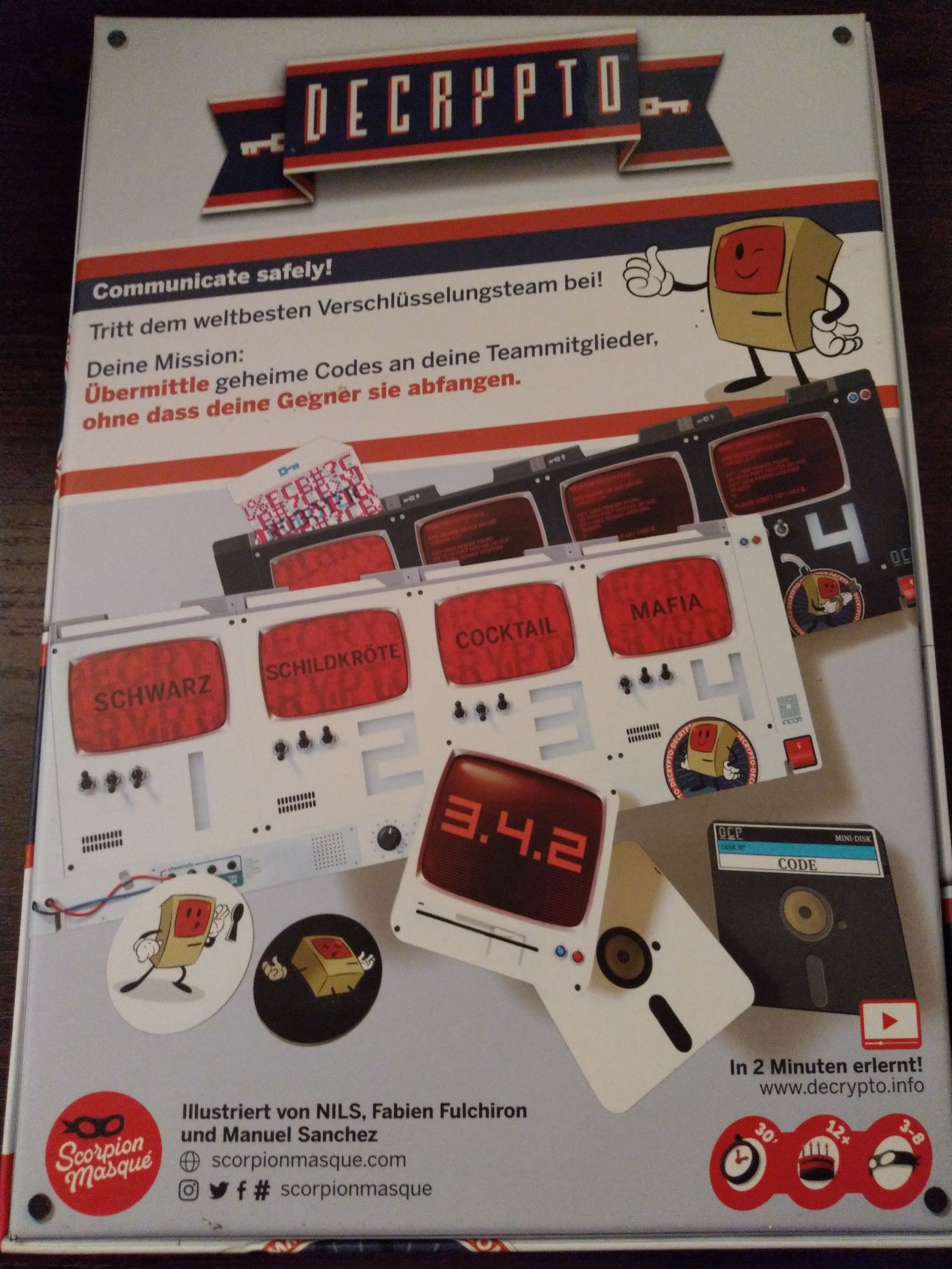 Decrypto  board game collectible [Barcode 4015566600256] - Main Image 2