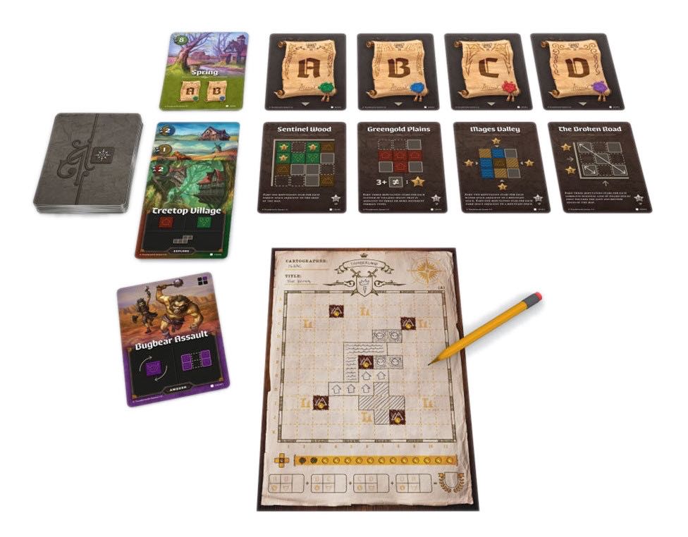 Der Kartograph  (100) board game collectible [Barcode 4250231726026] - Main Image 2