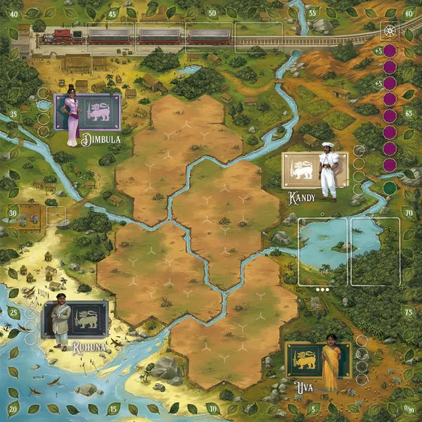 Ceylon  (2-4) board game collectible [Barcode 793588576318] - Main Image 3