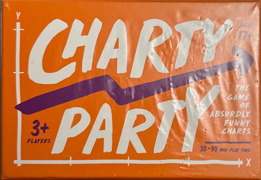 Charty Party The Adult Card Game Of Absurdly Funny Charts Graphs And Data Visualization  (3+) board game collectible [Barcode 703205820670] - Main Image 2