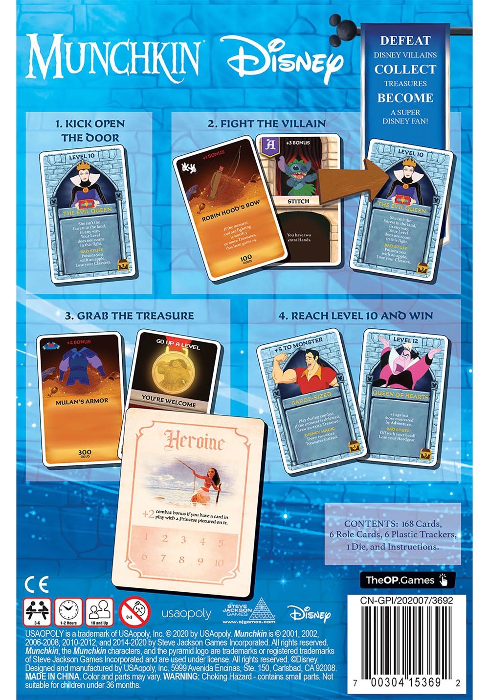 Munchkin: Disney  (3-6) board game collectible - Main Image 2