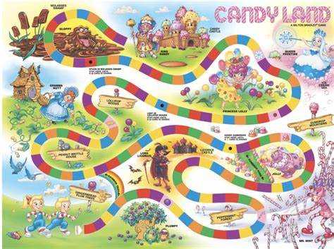 Candy Land  (2-4) board game collectible [Barcode 032244047008] - Main Image 3
