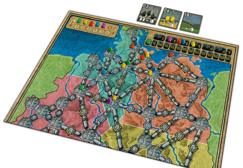 Power Grid (Recharged Version)  (2-6) board game collectible [Barcode 655132005593] - Main Image 4