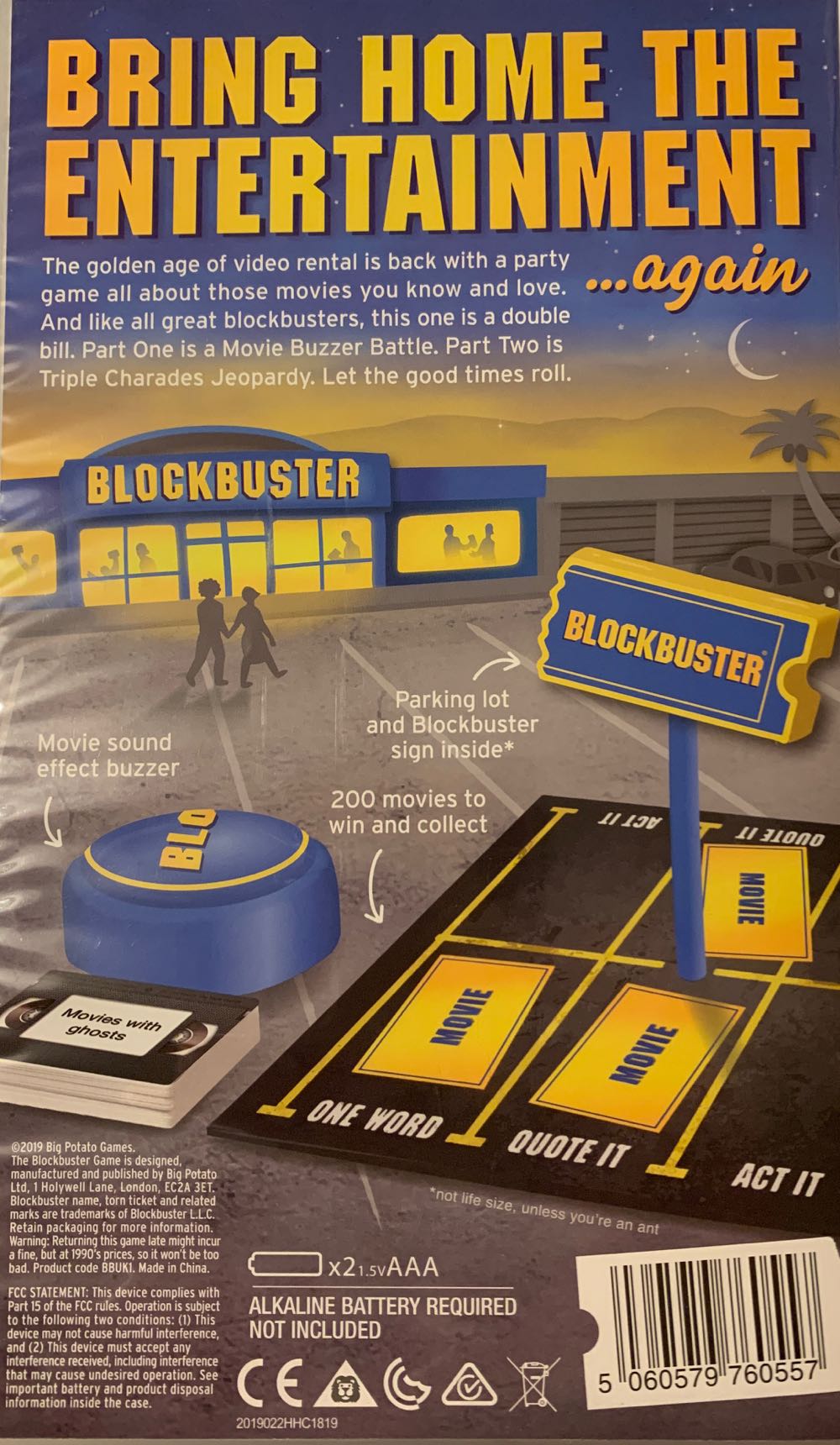 Blockbuster  (4-10) board game collectible [Barcode 5060579760557] - Main Image 2