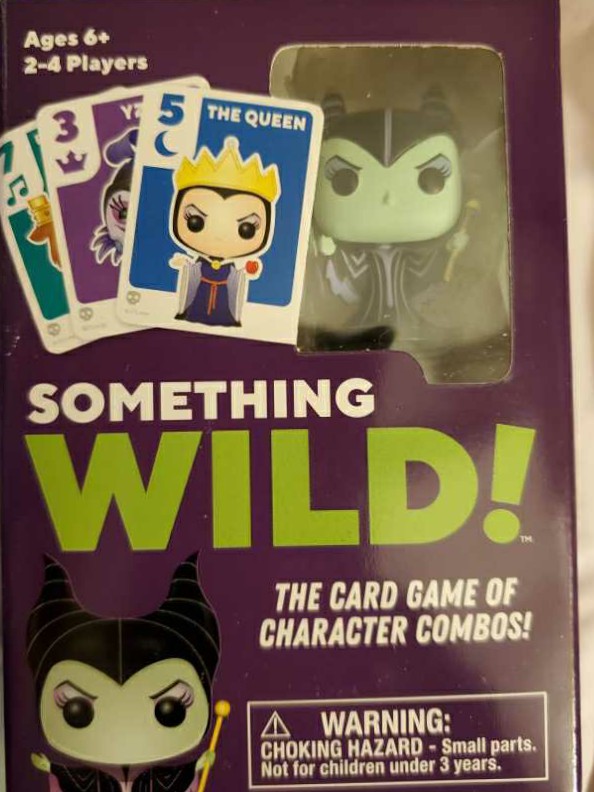 SOMETHING WILD!® Card Game DISNEY VILLAINS Edition  (2 - 4) board game collectible [Barcode 889698493567] - Main Image 1