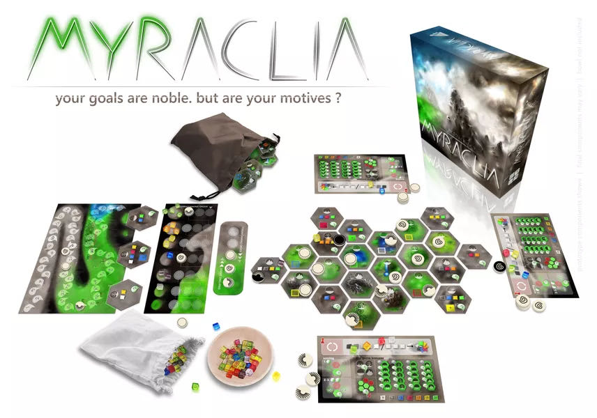Myraclia: KS Deluxe Edition  (2-5) board game collectible - Main Image 3