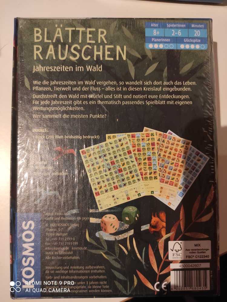Blätterrauschen  (2-6) board game collectible [Barcode 4002051680435] - Main Image 2