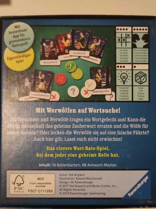 Werwörter  (3-10) board game collectible [Barcode 4005556260256] - Main Image 2