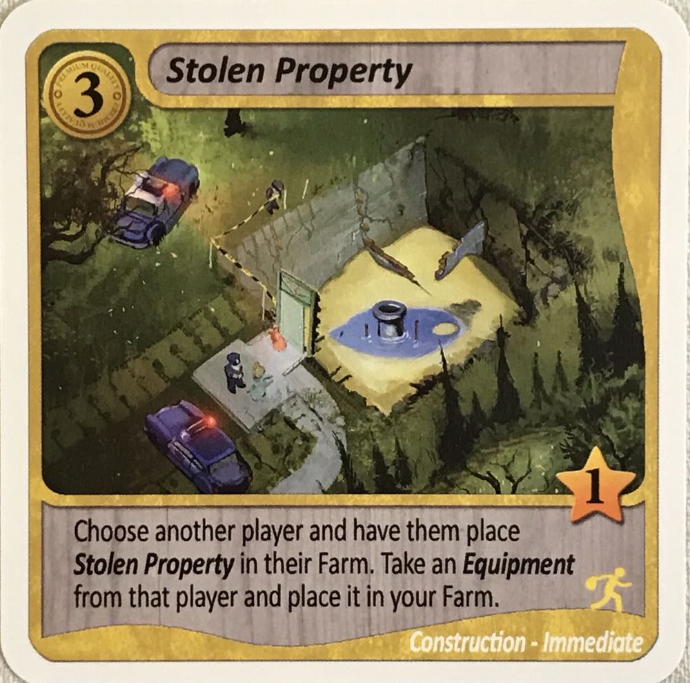Fields of Green: Stolen Property Promo  (2-4) board game collectible - Main Image 1