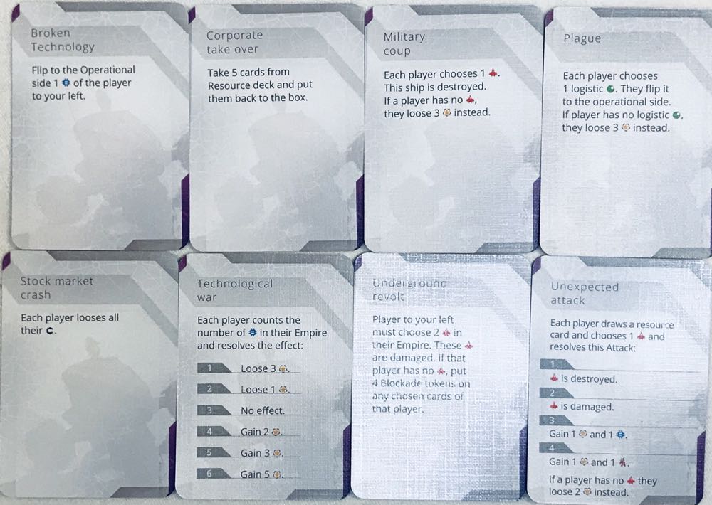 Alien Artifacts: Event Promo Set  (2-5) board game collectible - Main Image 3