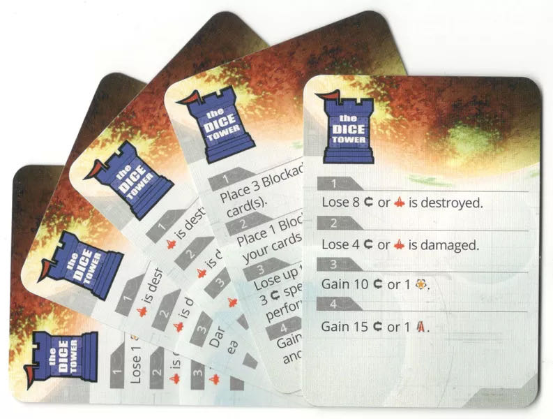 Alien Artifacts: Alien System Cards Promo  (2-5) board game collectible - Main Image 3