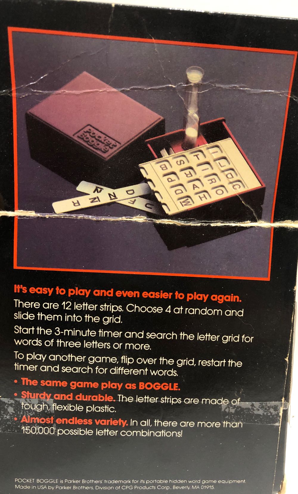 Pocket Boggle  board game collectible - Main Image 2