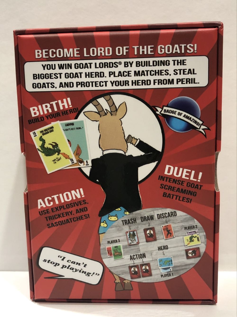 Goat Lords  (2-6) board game collectible - Main Image 2