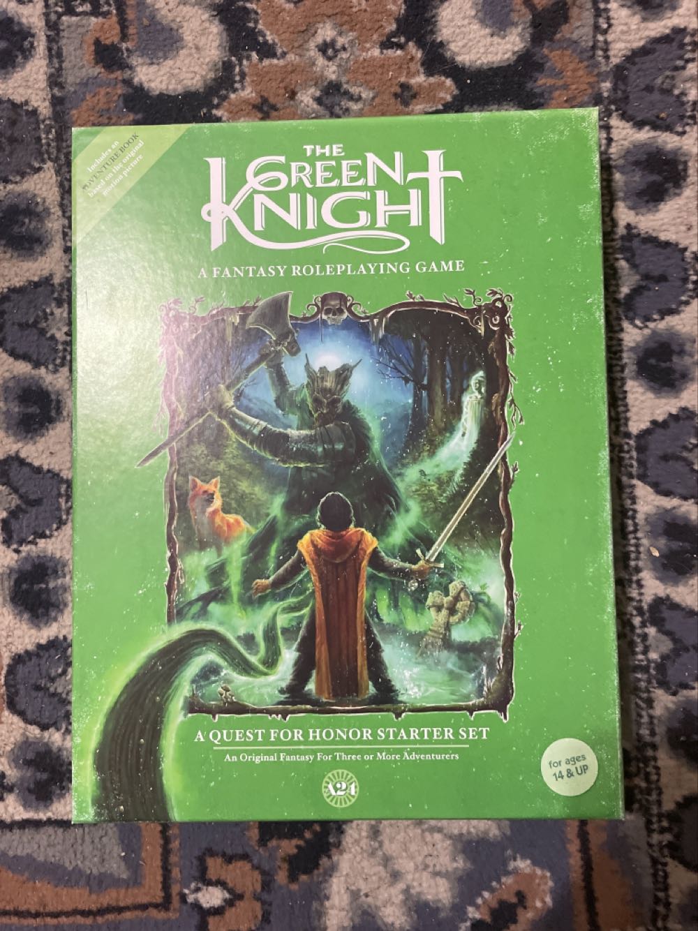 The Green Knight: A Fantasy Roleplaying Game  (3-6) board game collectible - Main Image 1