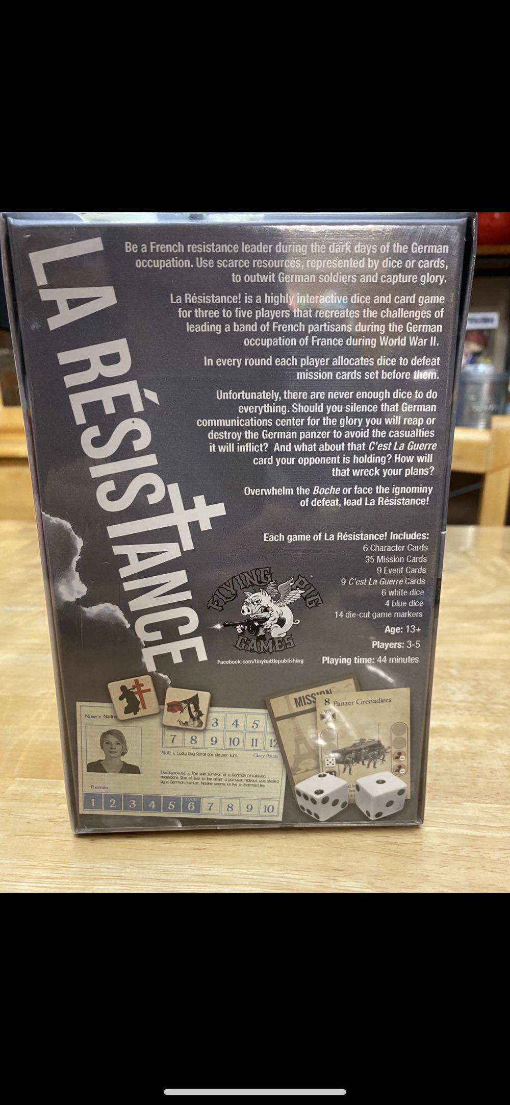 La Résistance  board game collectible - Main Image 2