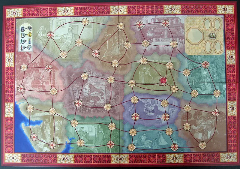 Taj Mahal  (2-5) board game collectible [Barcode 841333105563] - Main Image 3