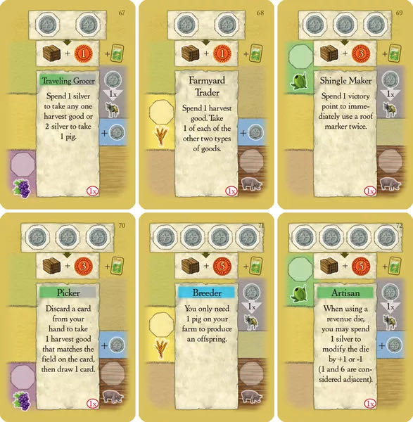 La Granja: 2nd Edition Promo  (1-4) board game collectible - Main Image 3