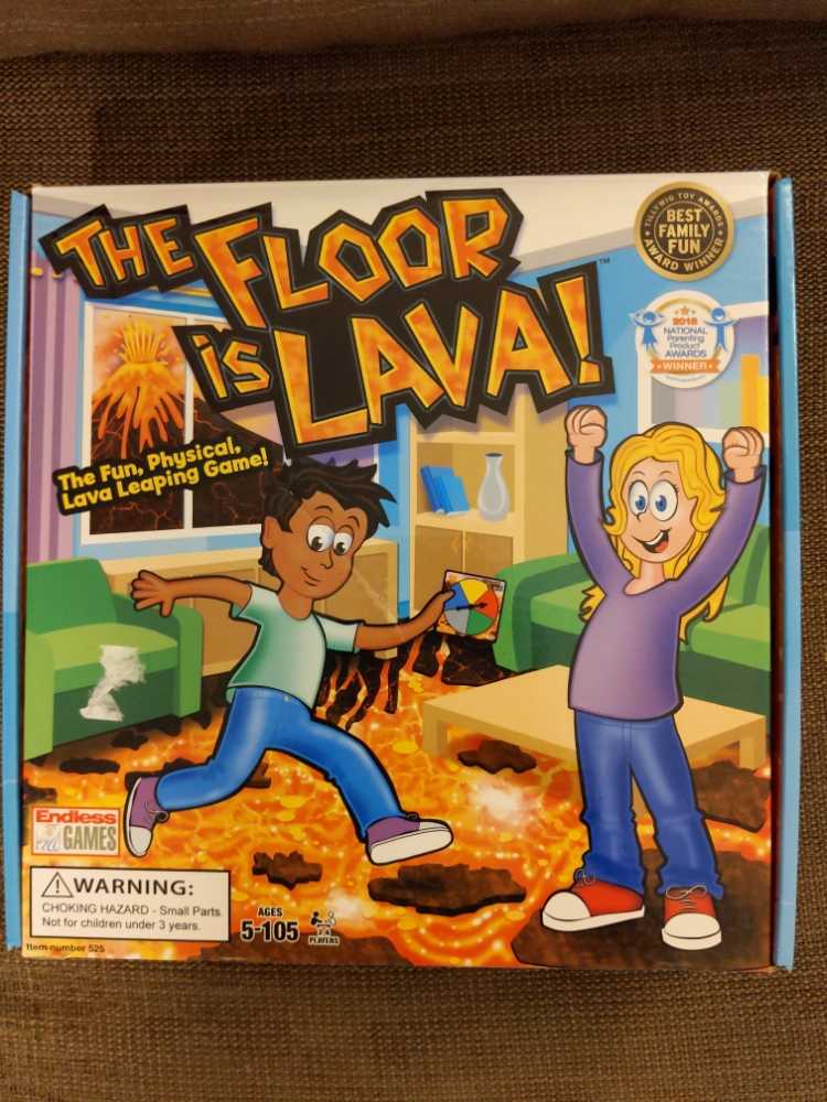 The Floor is Lava  (1+) board game collectible - Main Image 1