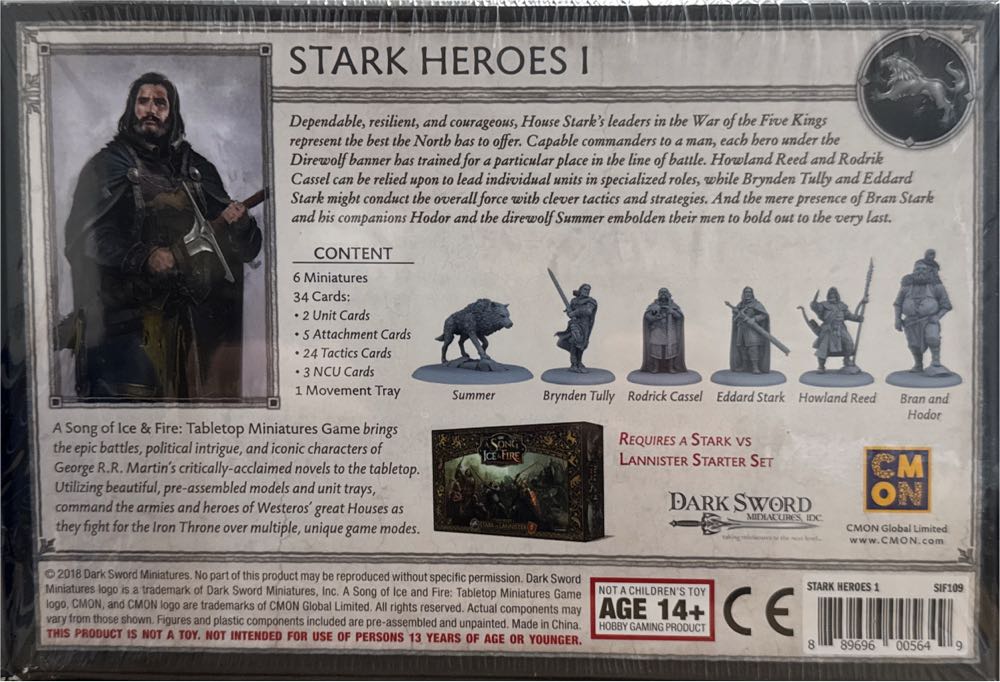 Stark Hero’s I  board game collectible [Barcode 889696005649] - Main Image 2