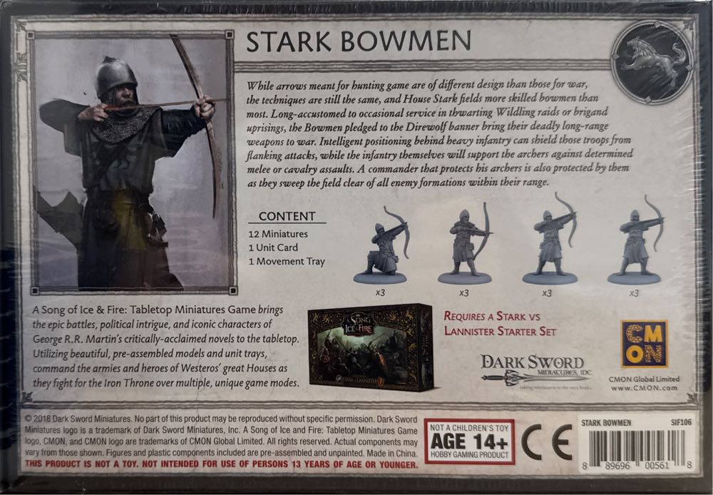 Stark Bowmen  board game collectible [Barcode 889696005618] - Main Image 2