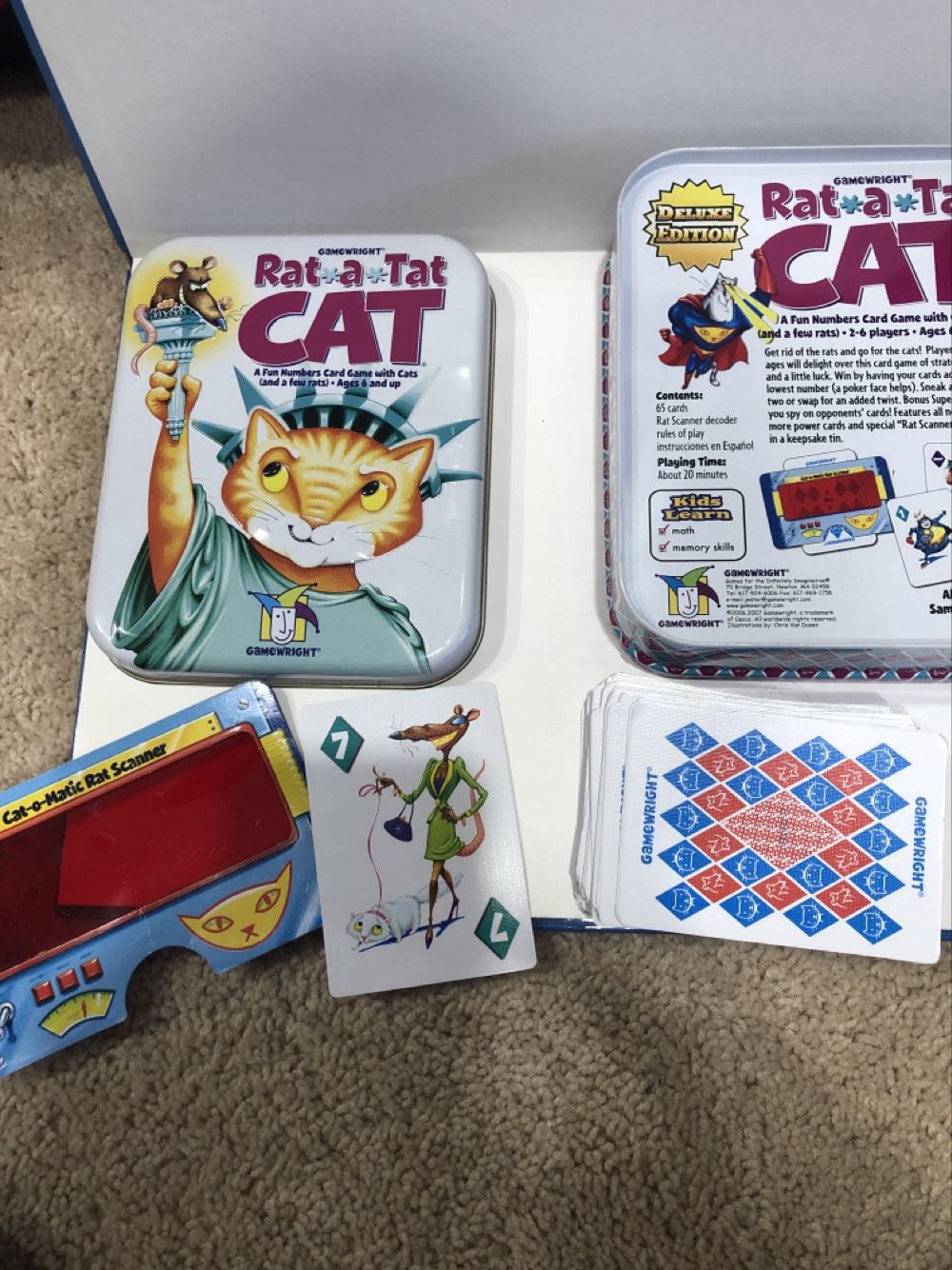 Rat A Tat Cat Deluxe  board game collectible - Main Image 2