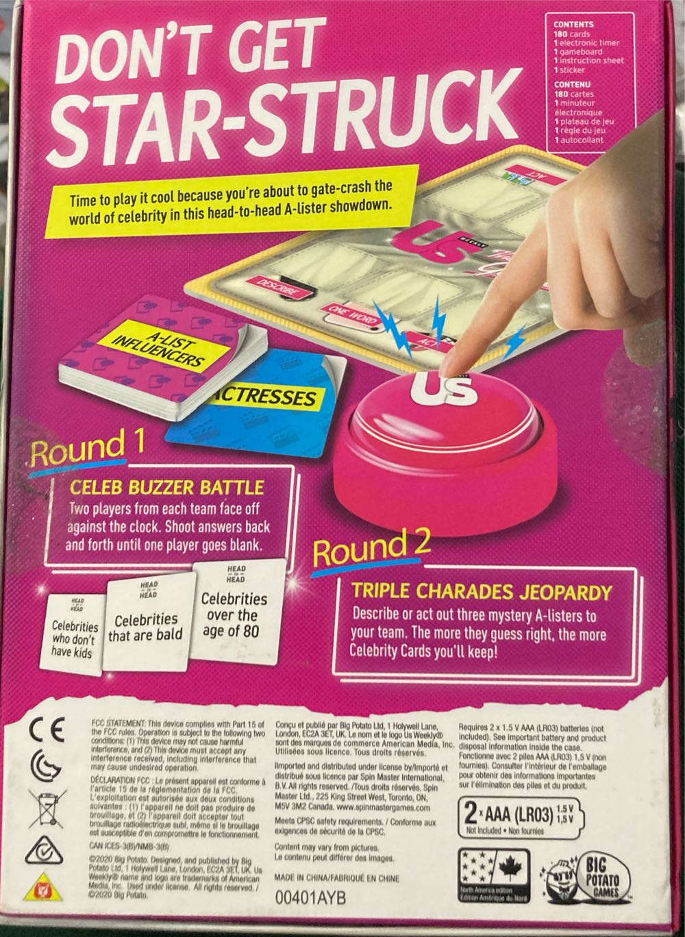 US Weekly: The Game  (4+) board game collectible [Barcode 778988324325] - Main Image 2