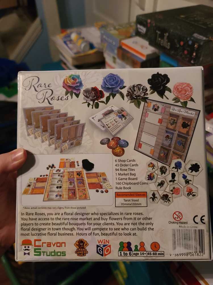 Rare Roses  board game collectible [Barcode 9369998061822] - Main Image 2