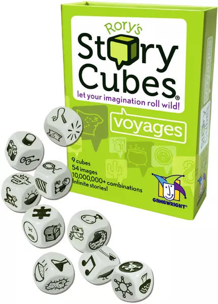 Rory’s Story Cubes: Voyages  (1+) board game collectible [Barcode 759751003203] - Main Image 3