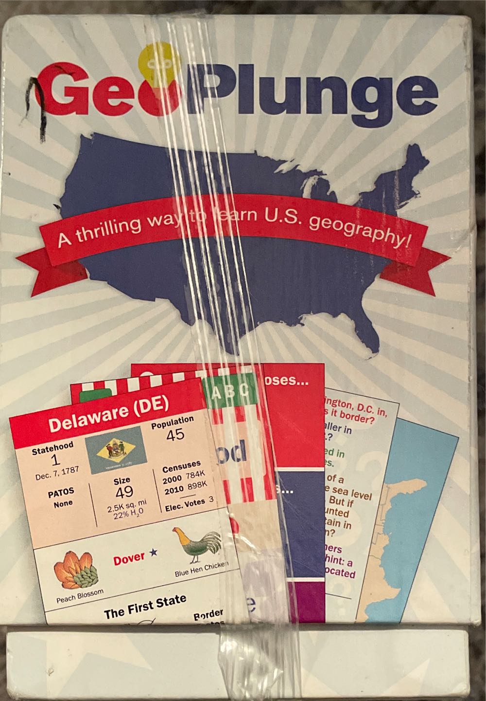 Geoplunge U.S.  board game collectible - Main Image 2