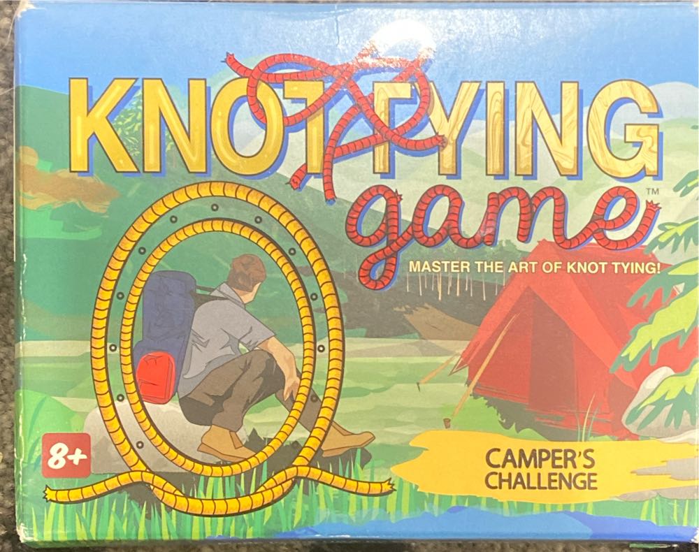 The Camper’s Knot Tying Game  (1-2) board game collectible [Barcode 024124011018] - Main Image 2