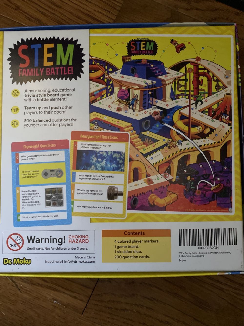Stem Family Battle  (2-4) board game collectible - Main Image 2