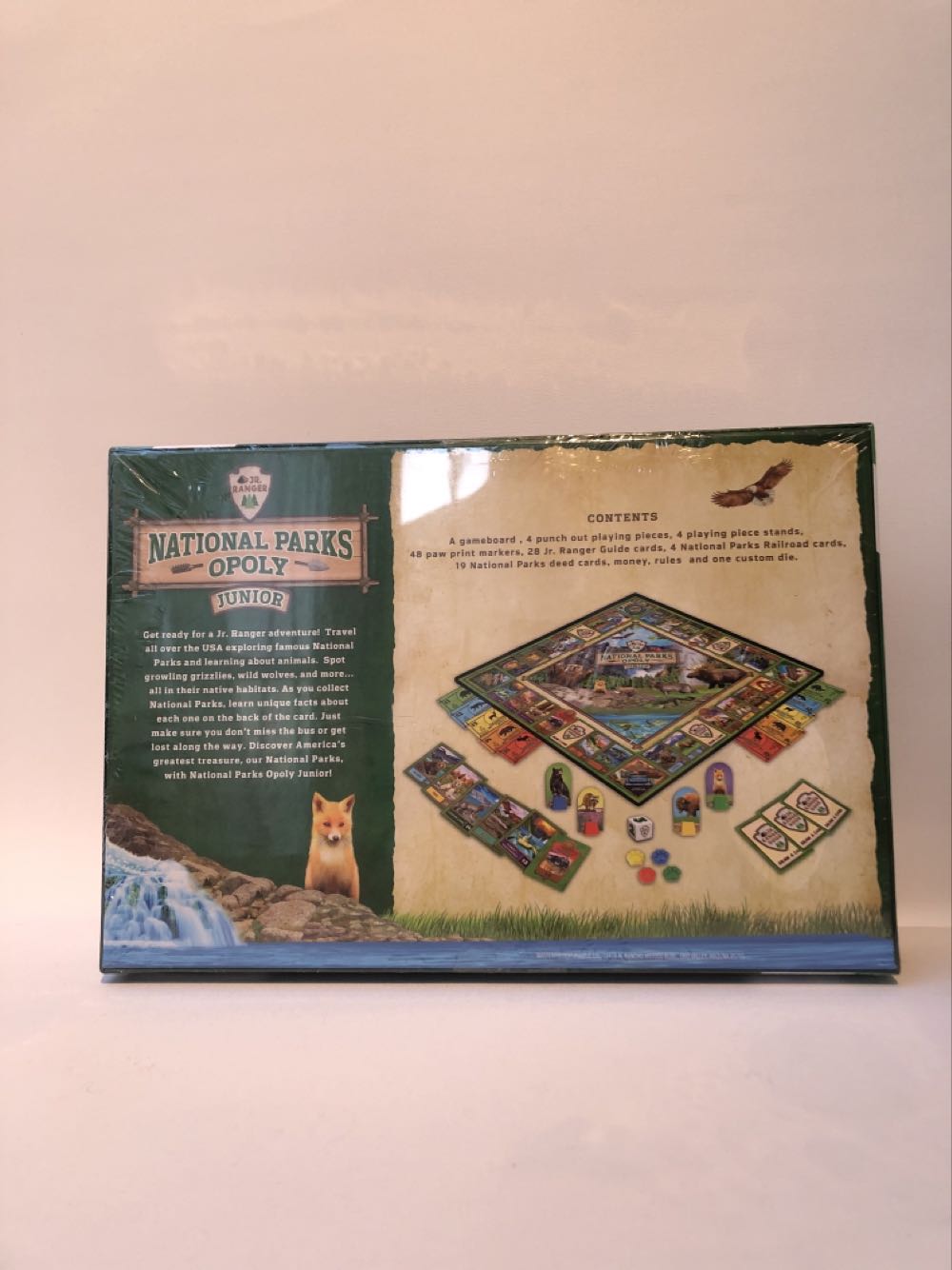 National Parks Opoly Junior  board game collectible - Main Image 2