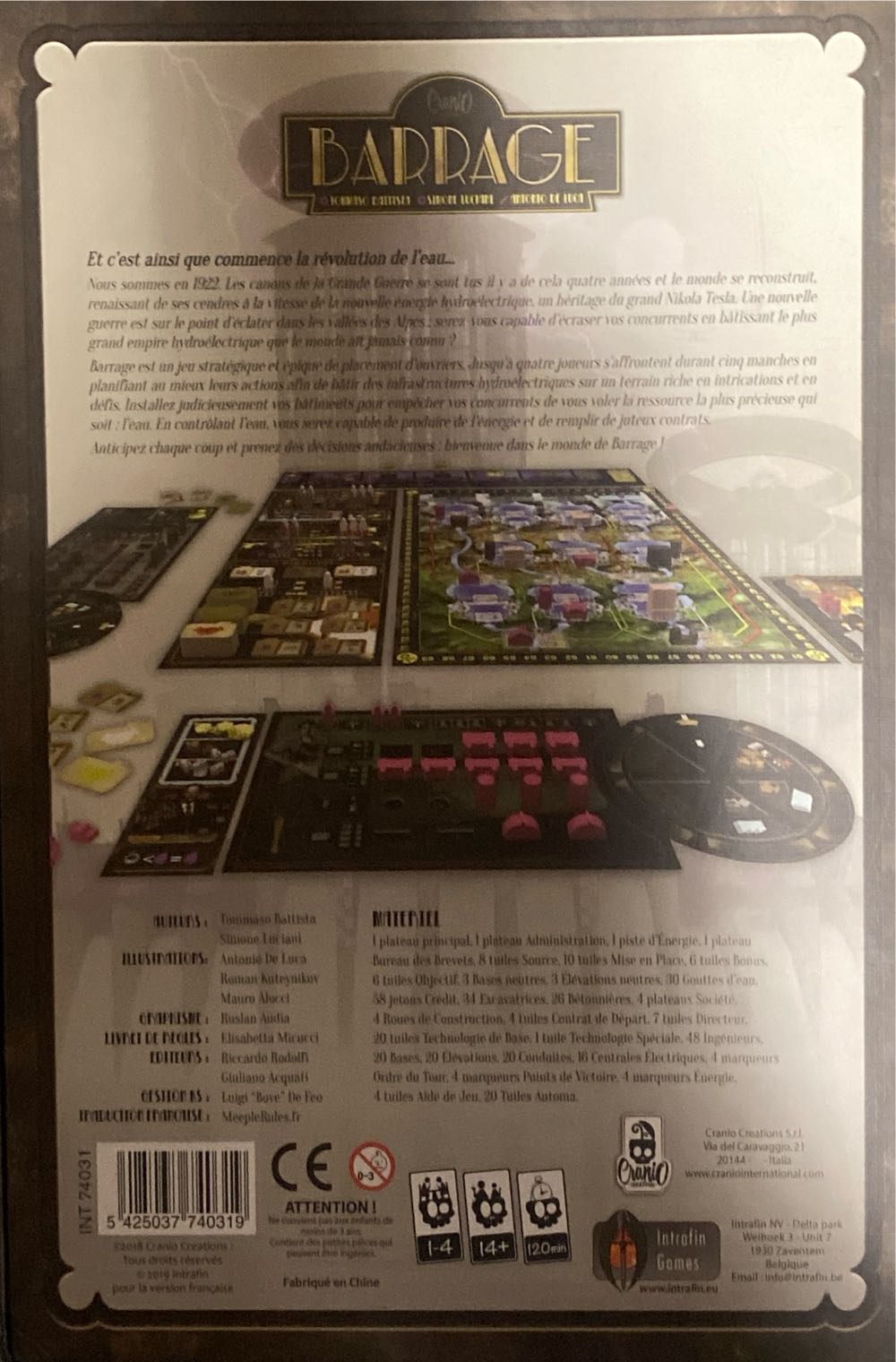 Barrage  board game collectible [Barcode 5425037740319] - Main Image 2