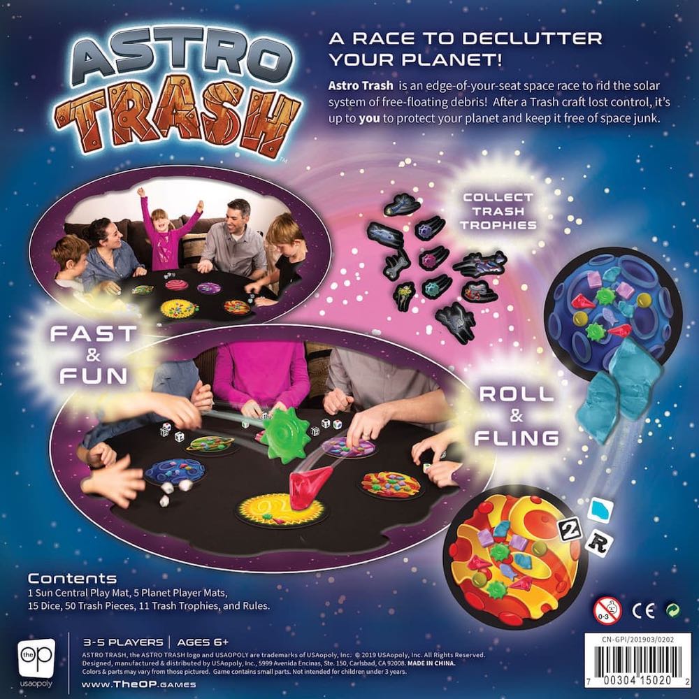 Astro Trash  (3-5) board game collectible [Barcode 700304150202] - Main Image 2